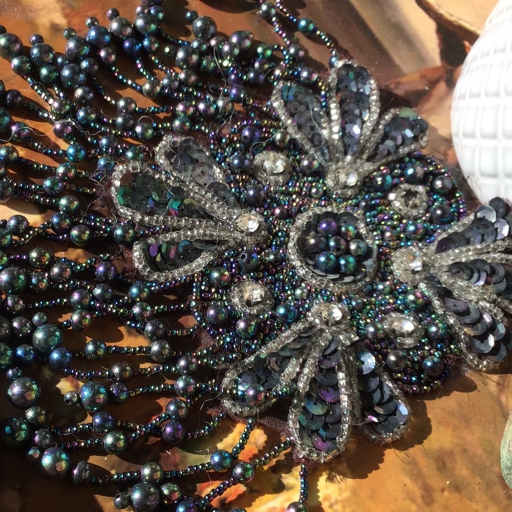 Barrel racing rodeo queen cowgirl country dance Coachella festival boho beaded - Picture 2 of 7